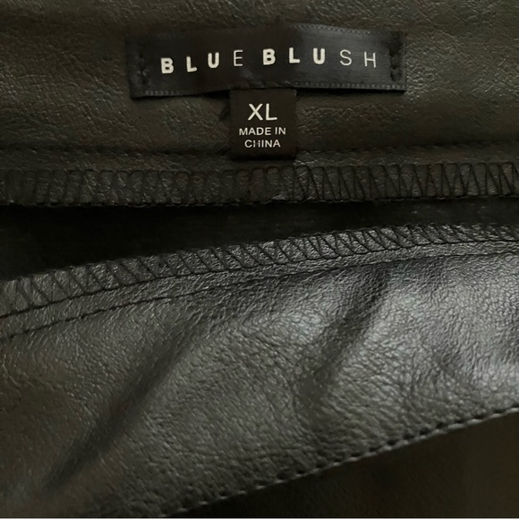 VICI Black Most Wanted Fringe Faux Leather Skirt XL NEW NWOT - Picture 12 of 13